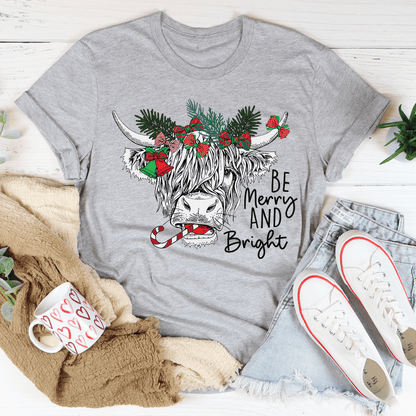 Christmas Cow Tee-2