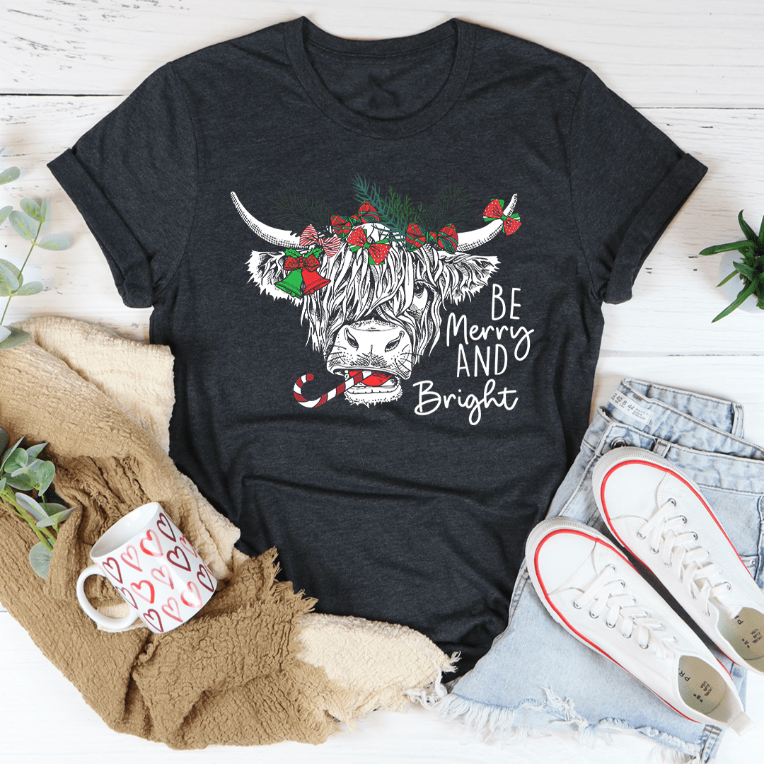 Christmas Cow Tee-3