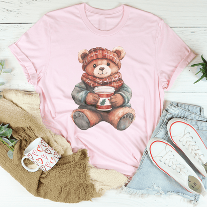 Christmas Cuddle Bear Tee-1