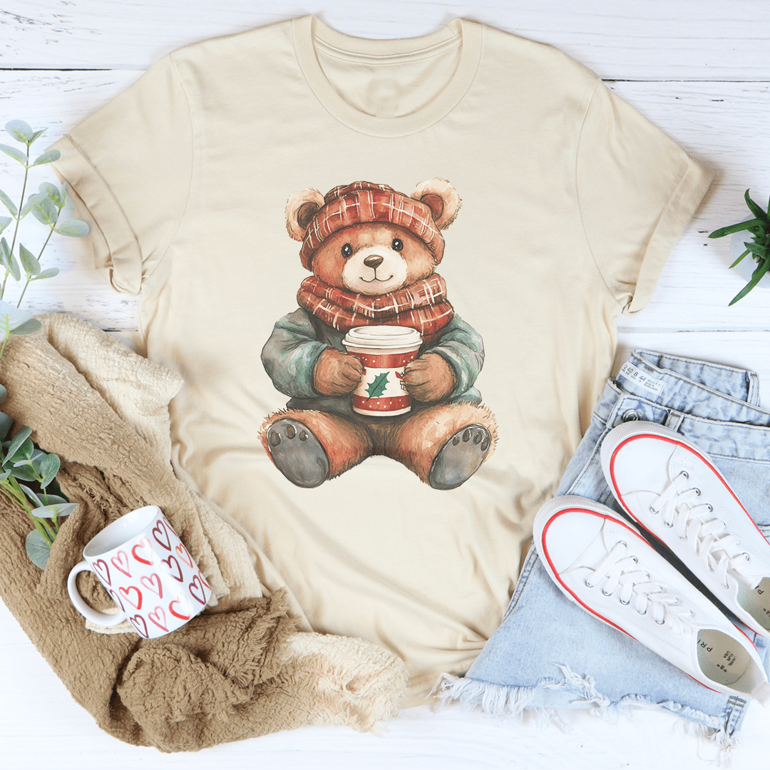 Christmas Cuddle Bear Tee-2