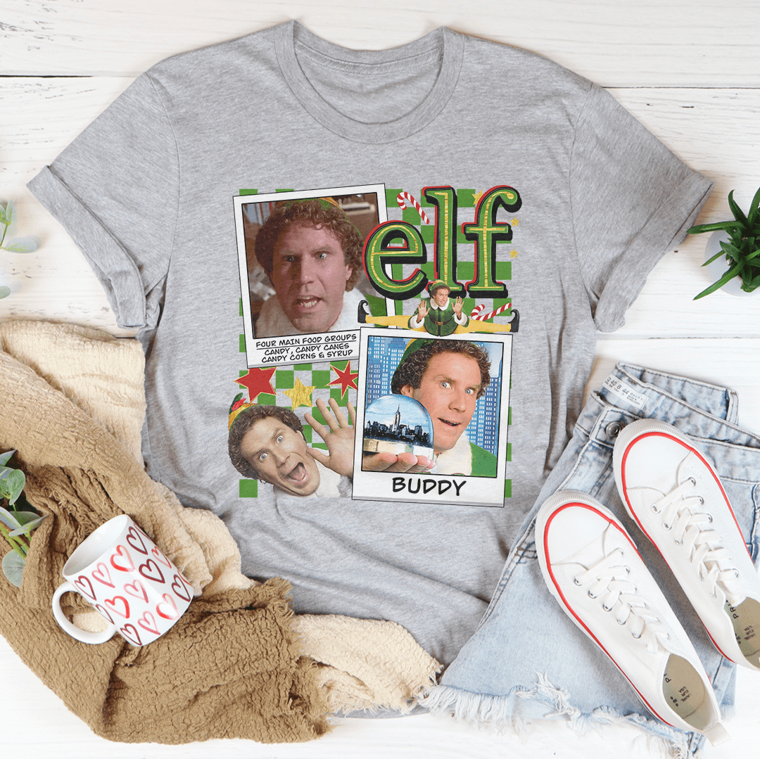 Elf Christmas Tee-1