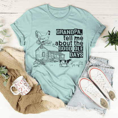 Grandpa Tell Me About The Good Ole Days T-Shirt-3