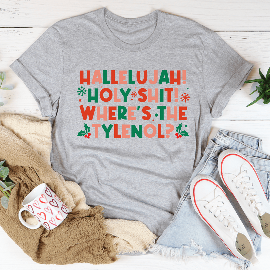 Hallelujah Christmas Tee-2
