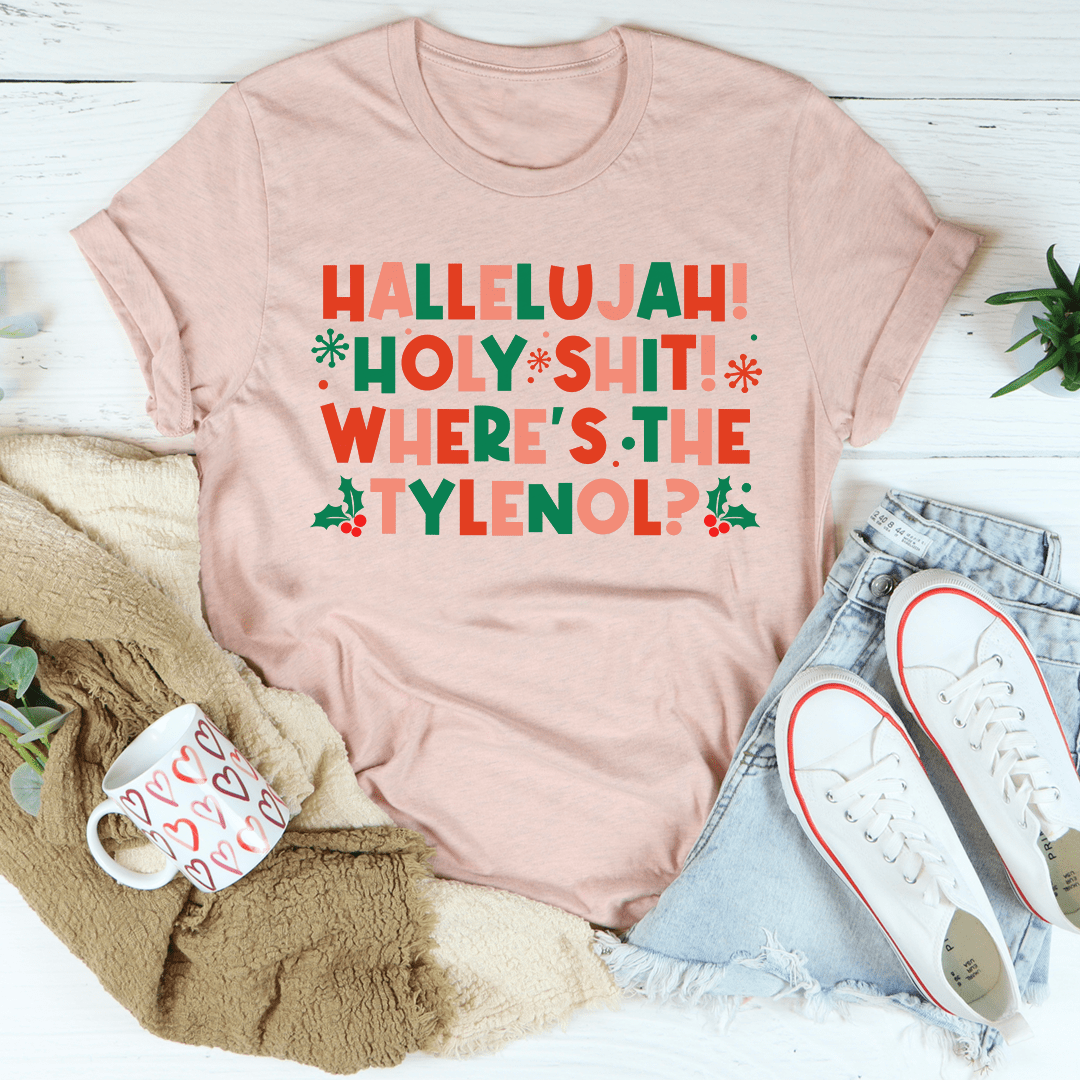 Hallelujah Christmas Tee-1