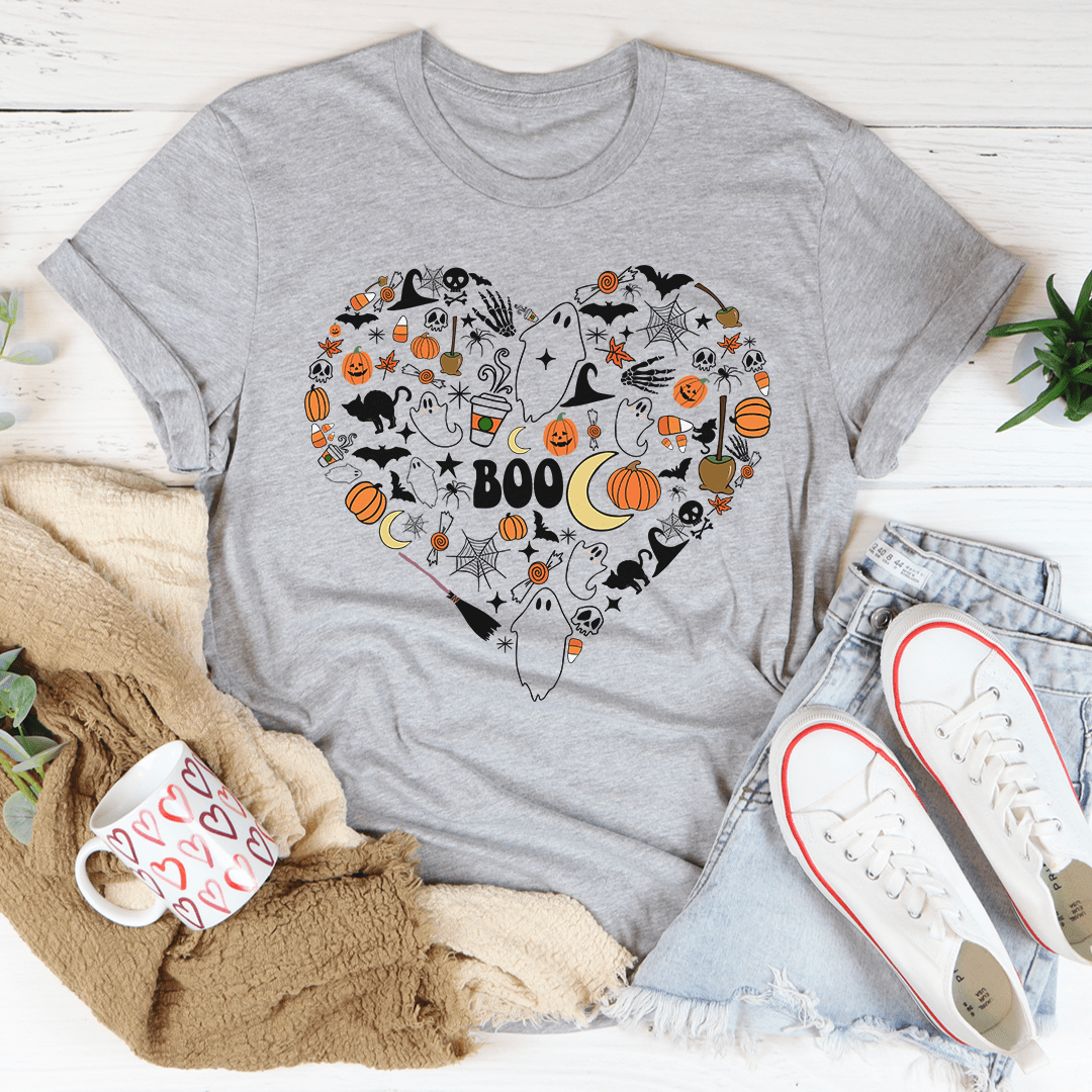 Love Halloween Doodle Tee