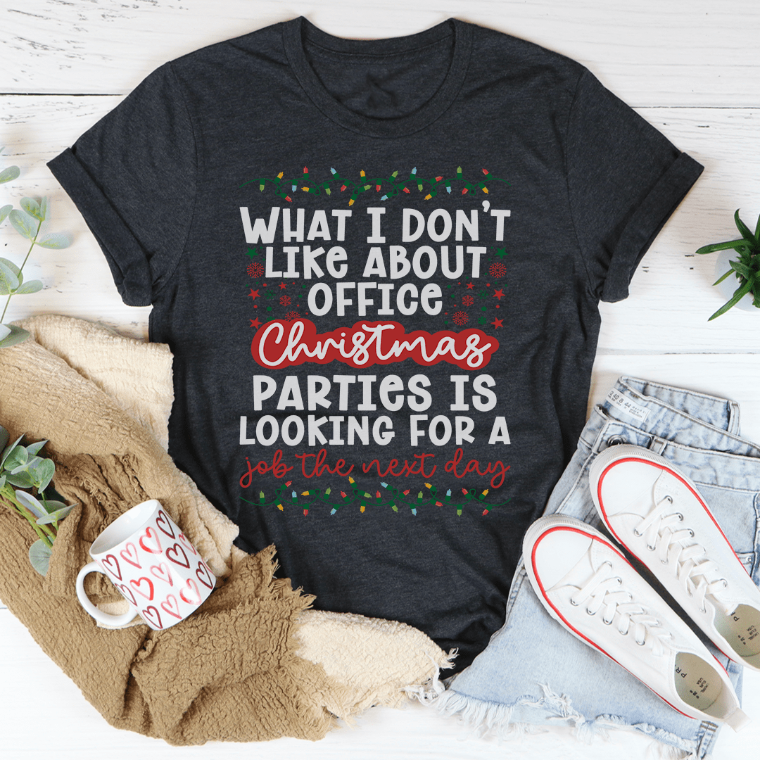 Office Christmas Parties Tee-1