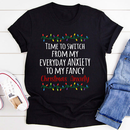 Christmas Anxiety T-Shirt-1